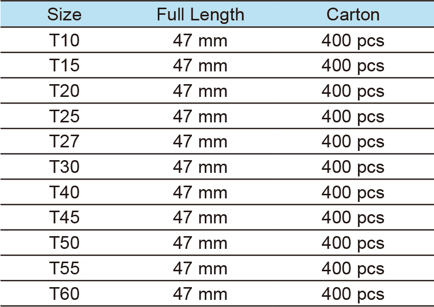 3/8”Dr. Tamper Proof Torx Bit Socket(图1)