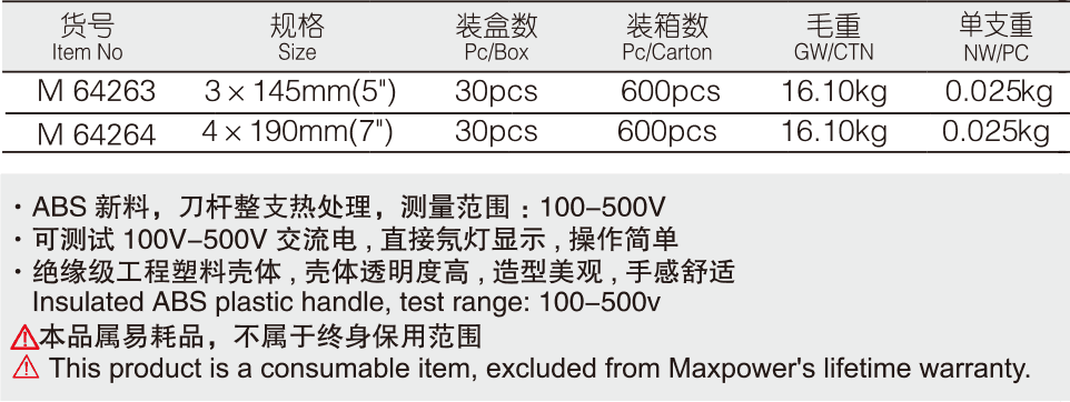 塑柄测电笔(图1)